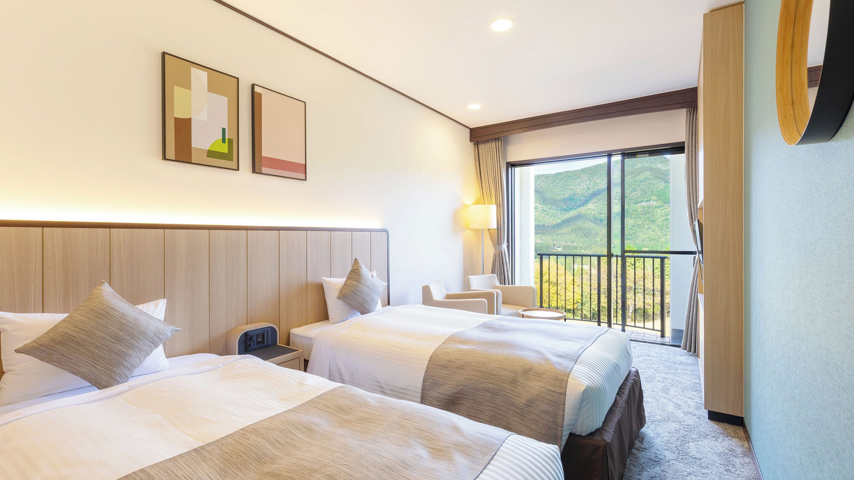 Standard Twin Room for 3 people(Slide Bed), Shower Only, Non Smoking | In-room safe, free WiFi, bed sheets