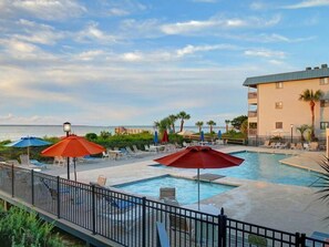 Una piscina climatizada