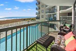 Property grounds - Ocean Bay Club 107 | Oceanfront 4BR Condo | Steps to Main St & Beachfront Pool (North Myrtle Beach)