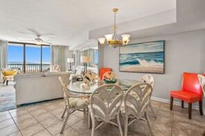 Dining - Ocean Bay Club 107 | Oceanfront 4BR Condo | Steps to Main St & Beachfront Pool (North Myrtle Beach)