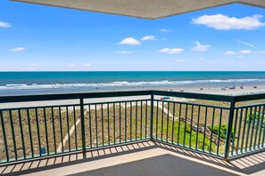 Property grounds - Oceanfront condo w/pool, lazy river, & family fun steps from the beach (North Myrtle Beach)