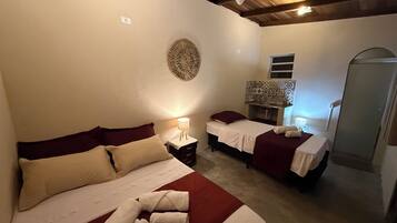 Family Suite, Multiple Beds, Patio, Garden View