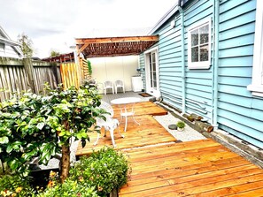 Terrace/patio - Cozy house in the heart of City Central (Christchurch)