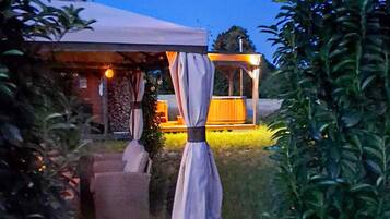 Overnattingsstedets uteområder