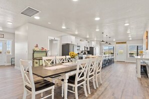 Dining - Barndominium Blast | Sleeps 45, Barndominium, Sports Court, Hot Tub, Games & More! (Cedar City)