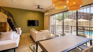 Condo, Non Smoking, Pool View | Blackout drapes, free WiFi