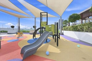 Children’s area - Bloomfields Cozy 1BR Azizi Riveria 47 (Dubai)