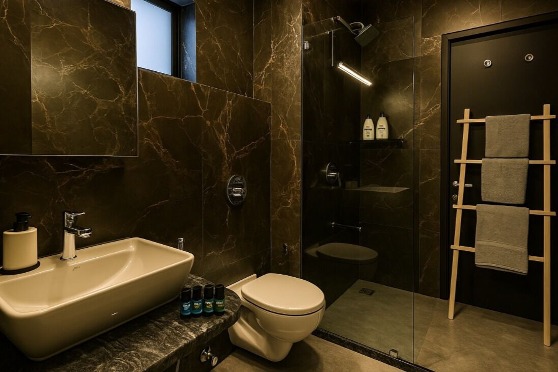 Comfort Villa, Balcony, Garden View | Bathroom