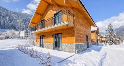 Chalet with sauna near mountains and ski resorts