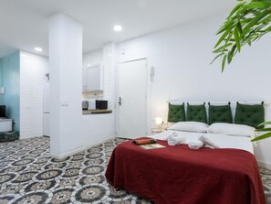 1 Schlafzimmer, Bügeleisen/Bügelbrett, Internetzugang, Bettwäsche