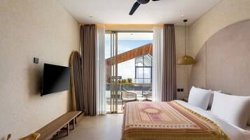 Deluxe Villa, 2 Bedrooms, Balcony, Pool View | View from room