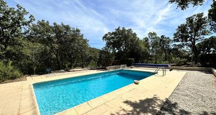 Villa in Valcros With Pool and Sea Views