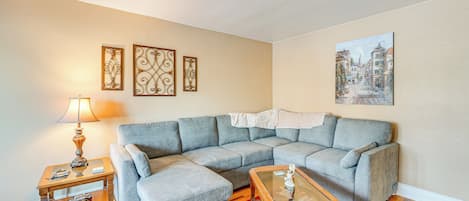TV, DVD player, stereo