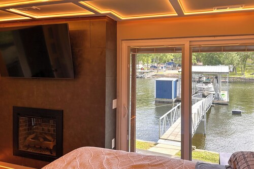 Private Dock & Bar: Pet-Friendly Lake Ozark Home