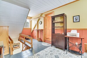 Interior - Dock & Views! Lakeside Family Escape in Wilton (Wilton)