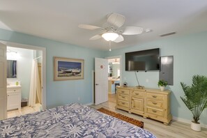 3 habitaciones, tabla de planchar con plancha, internet y ropa de cama 