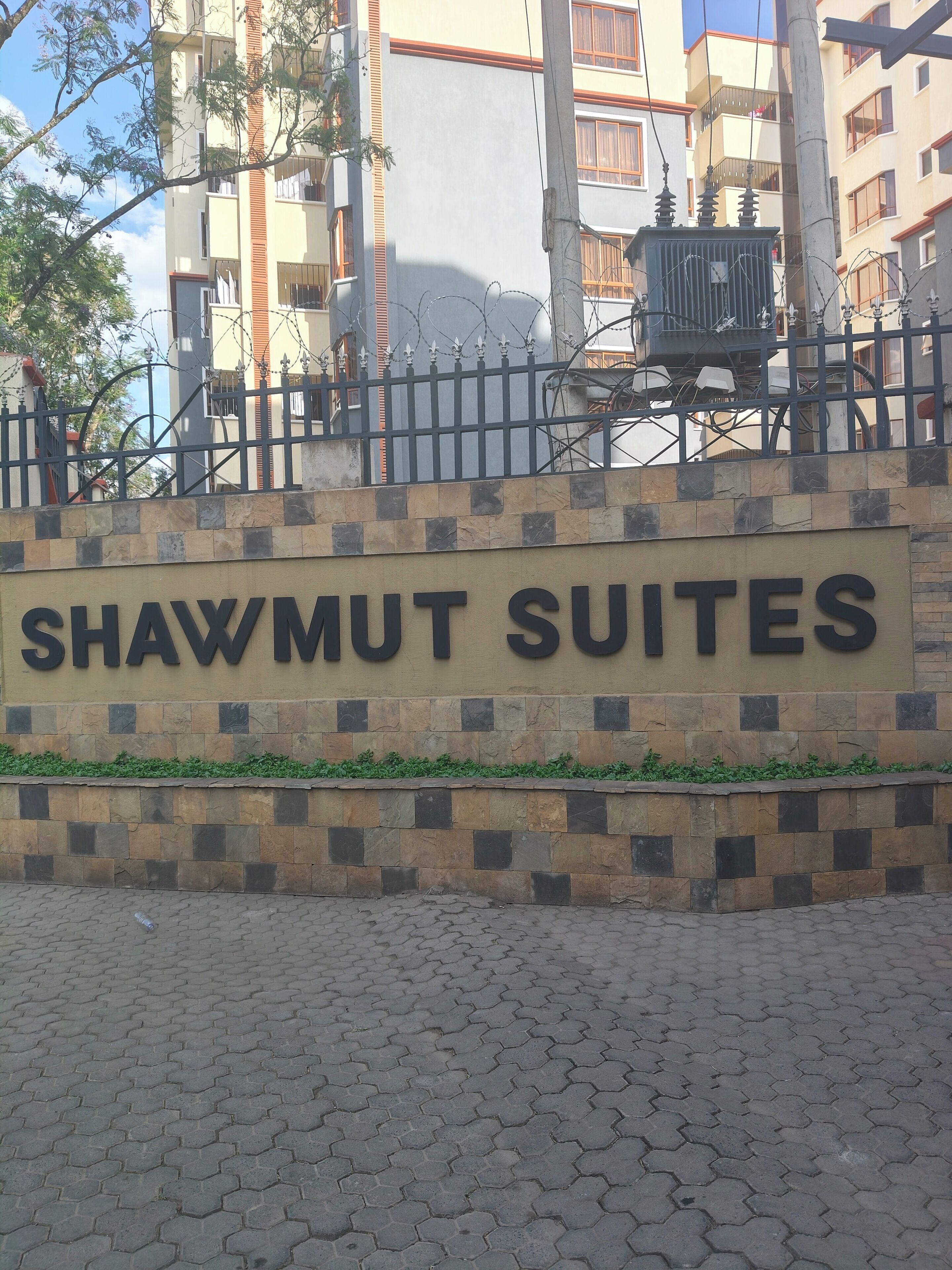 Enceinte de l’hébergement