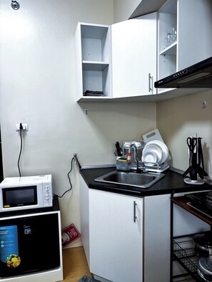 Shared Dormitory, 1 Bedroom | Interior - Room-studio Oasis for Restful, Cozy Stay (Iloilo)