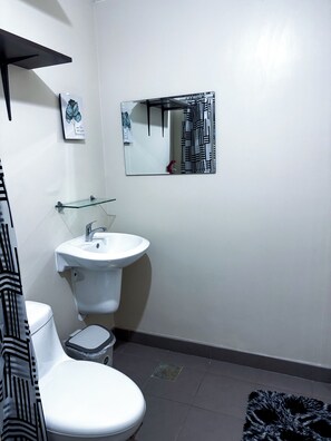 Shared Dormitory, 1 Bedroom | Bathroom - Room-studio Oasis for Restful, Cozy Stay (Iloilo)