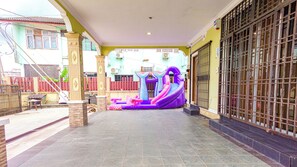 Façade de l’hébergement