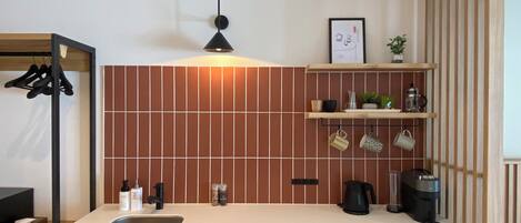 Departamento, 1 habitación, para no fumadores, vista a la montaña | Cocina privada | Periquera