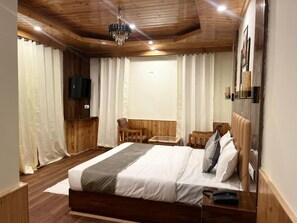 高級雙人房, 露台, 山景