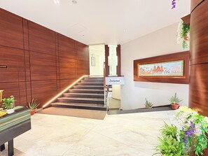 Interior detail - Hotel Prabhupada Puri (Puri)