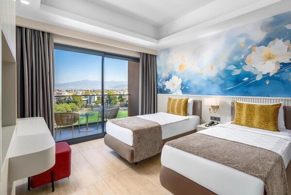 Basic Room, Partial Sea View | Free WiFi - Arsuz Jumanah Hotel (Arsuz)