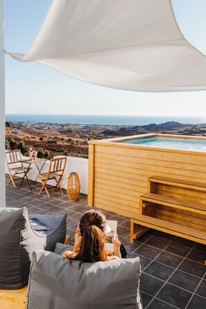 Suite, vue mer | Terrasse/Patio