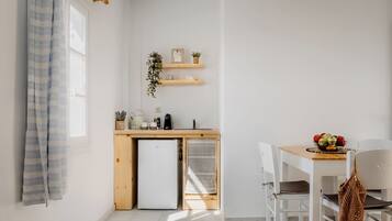 Suite, sjøutsikt | Eget kjøkken | Minikjøleskap, kokeplater, espressomaskin og vannkoker