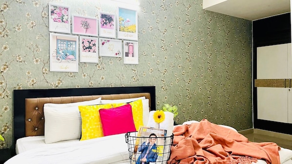 Standard Apartment, 1 Bedroom, Kitchen | Free WiFi - BluO 1BHK Jaipur Terrace Garden Lift (Jaipur)