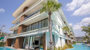 Fassade der Unterkunft