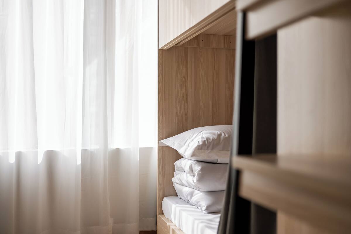 Blackout curtains, soundproofing, iron/ironing board, free WiFi