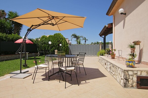 Restauration en plein air