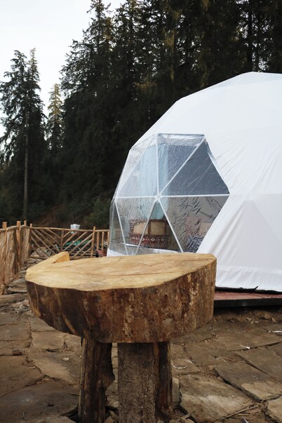 The Zukhara - A Luxury Glamping Dome Resort in Narkanda