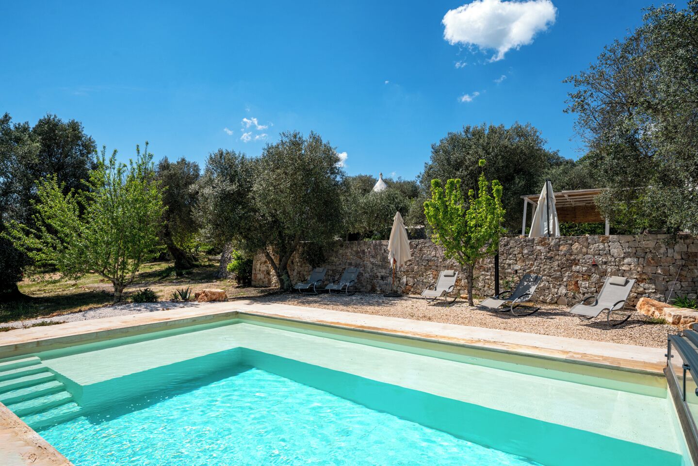 Beheizter Pool