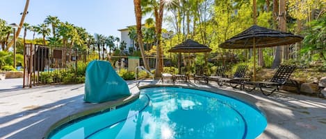 Seasonal outdoor pool