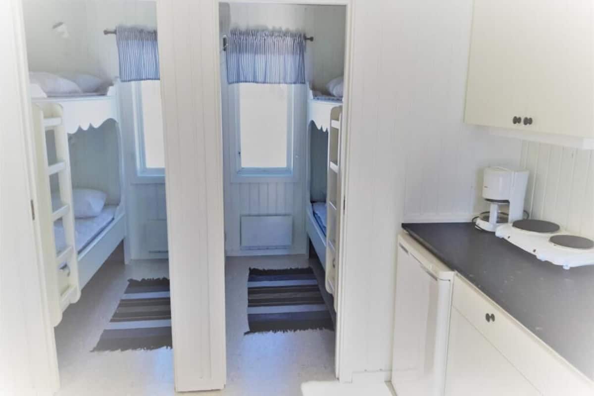 Økonomihytte, delt bad | Wi-fi (inkludert)