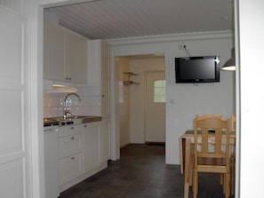 Standard-Ferienhütte, 2 Schlafzimmer, eigenes Bad | Eigene Küche | Esstisch