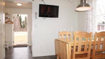 Standaard huisje, 1 slaapkamer, privébadkamer | Dineren