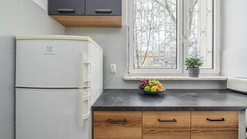 Leilighet – comfort, bakgårdsutsikt | Eget kjøkken