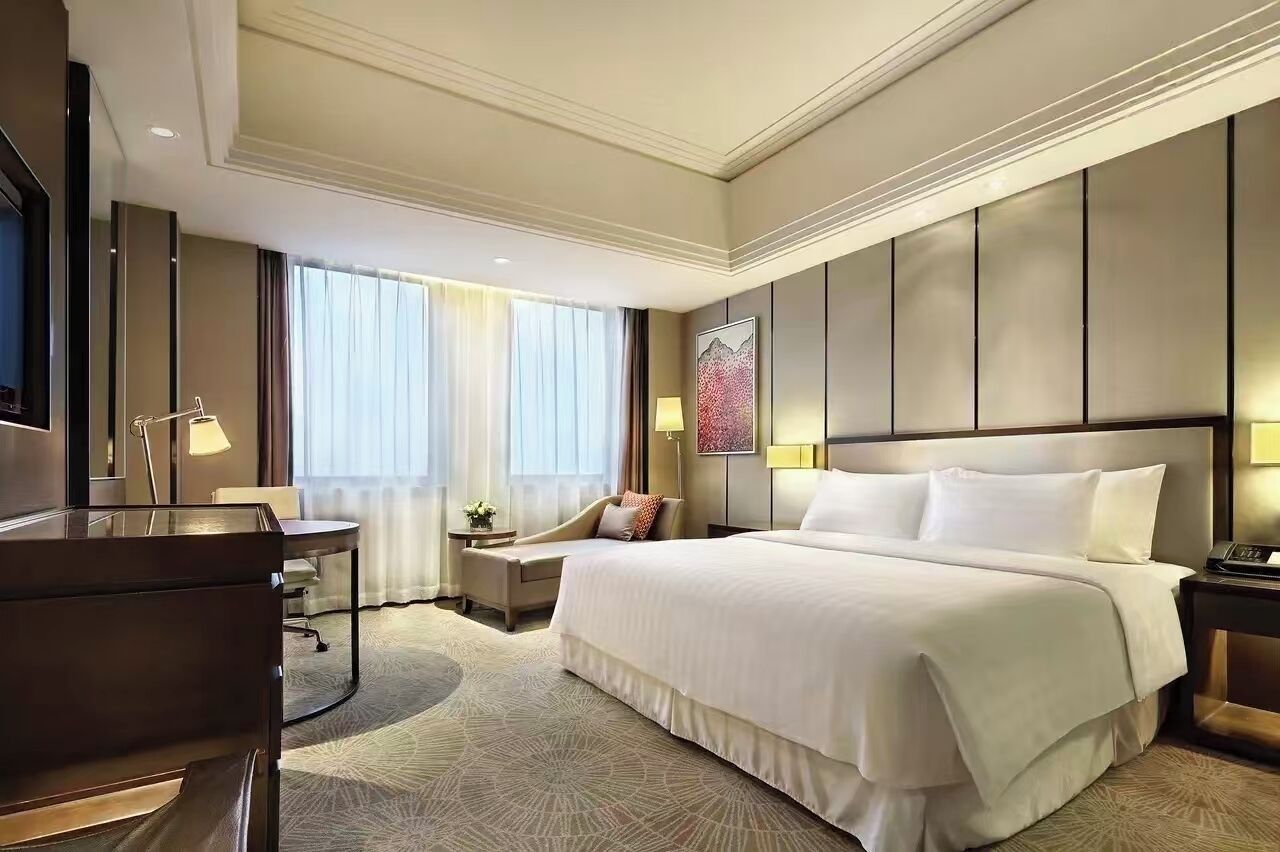 In-room safe, desk, laptop workspace, blackout curtains