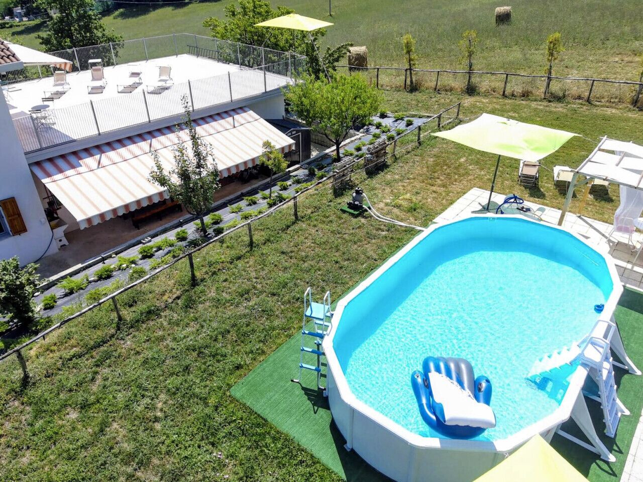 Overnattingsstedets uteområder