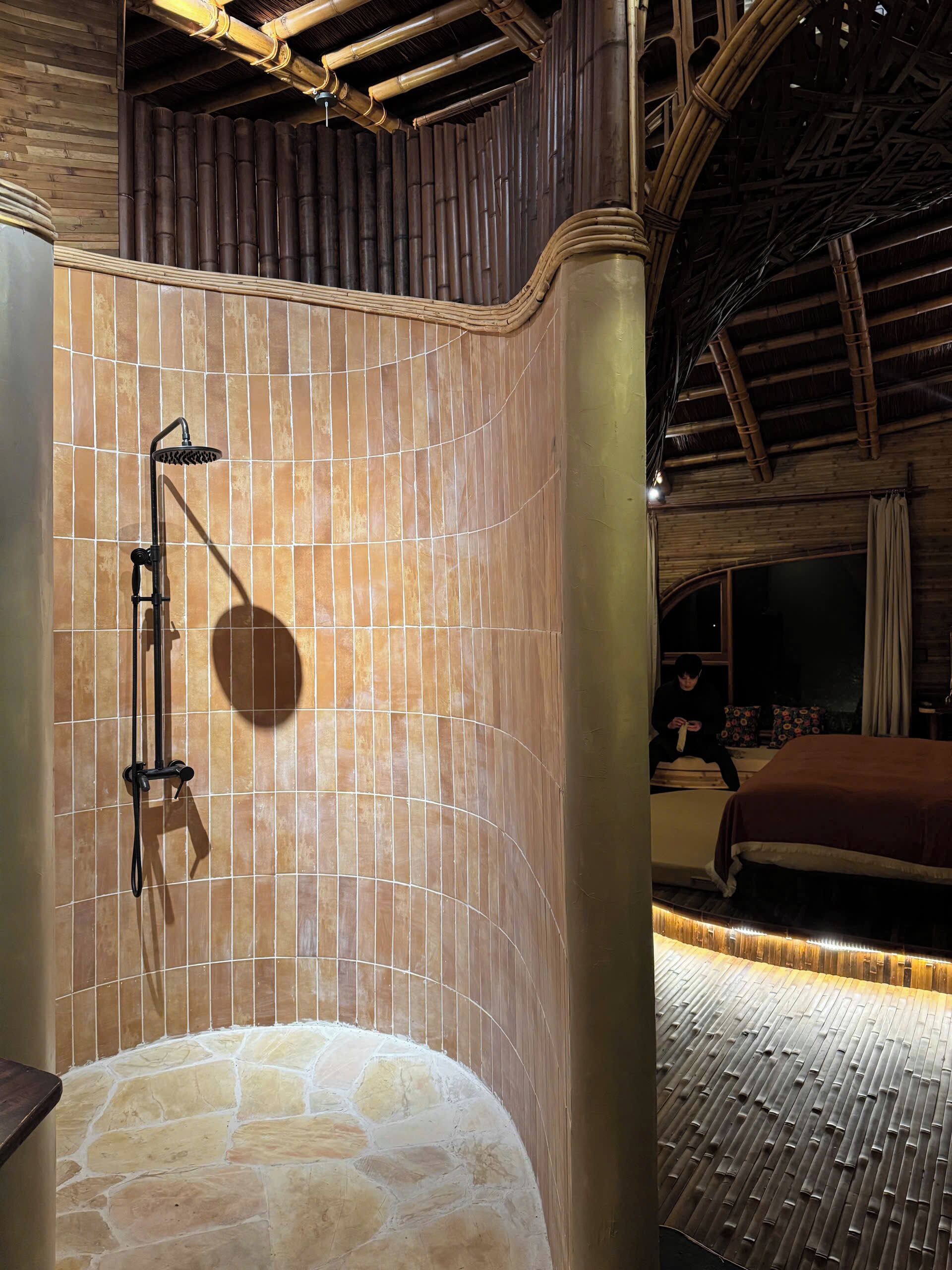 Junior Villa, 1 Bedroom, Mountain View | Bathroom | Hair dryer, slippers, towels, soap