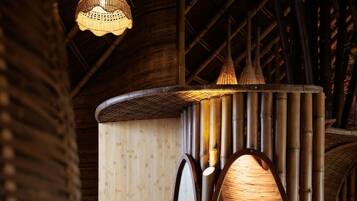 Grand Villa, 1 Bedroom, Mountain View | Bathroom | Hair dryer, slippers, towels, soap