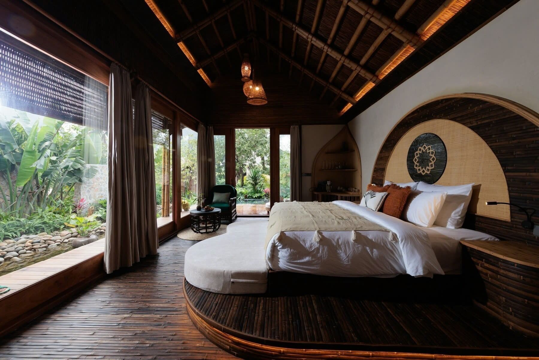 Deluxe-villa - 1 soveværelse - bjergudsigt | Gratis Wi-Fi