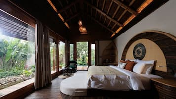 Deluxe-villa - 1 soveværelse - bjergudsigt | Gratis Wi-Fi