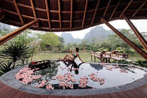 Grand Villa, 1 Bedroom, Mountain View | Private pool - Lamia Bamboo Retreat Ninh Binh (Hoa Lu)