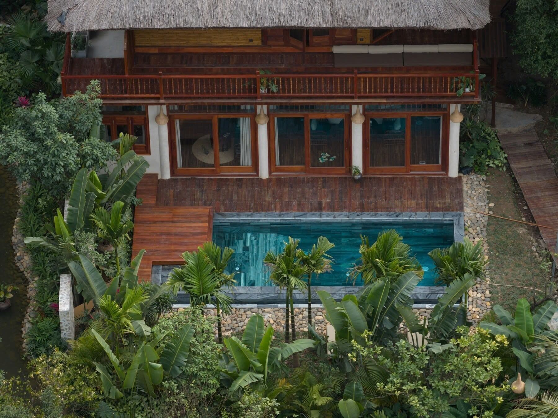 럭셔리 빌라, 산 전망 | 외관