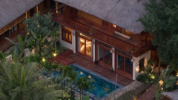 Luksus-villa - 2 soveværelser - bjergudsigt | Udendørsområde